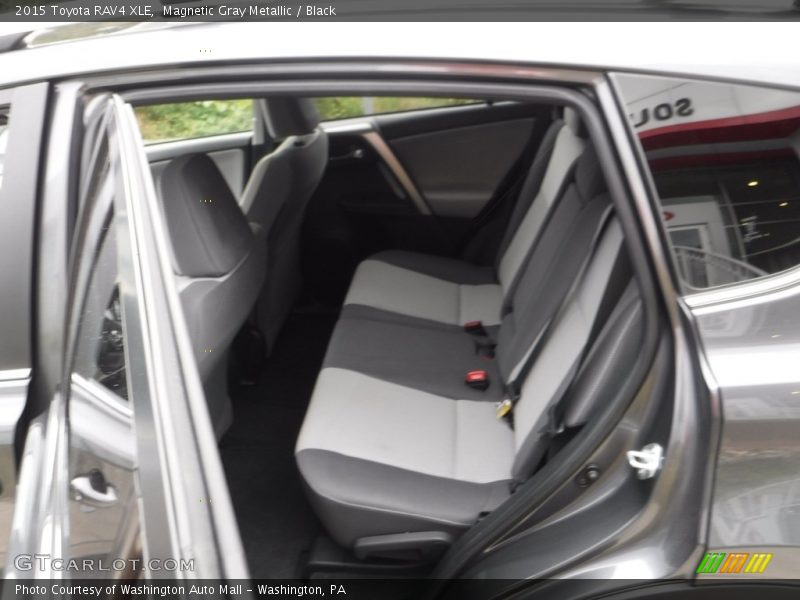 Magnetic Gray Metallic / Black 2015 Toyota RAV4 XLE
