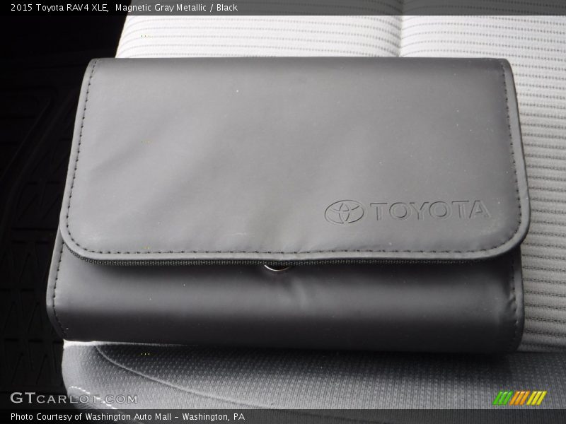 Magnetic Gray Metallic / Black 2015 Toyota RAV4 XLE