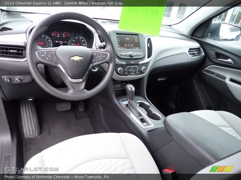 Summit White / Medium Ash Gray 2019 Chevrolet Equinox LS AWD