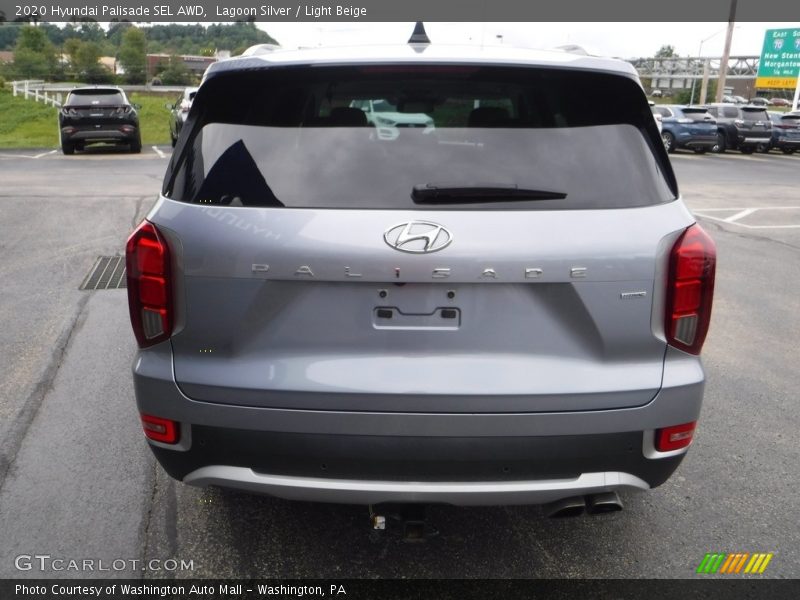 Lagoon Silver / Light Beige 2020 Hyundai Palisade SEL AWD