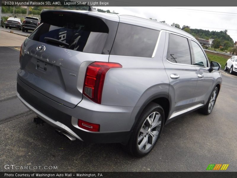Lagoon Silver / Light Beige 2020 Hyundai Palisade SEL AWD