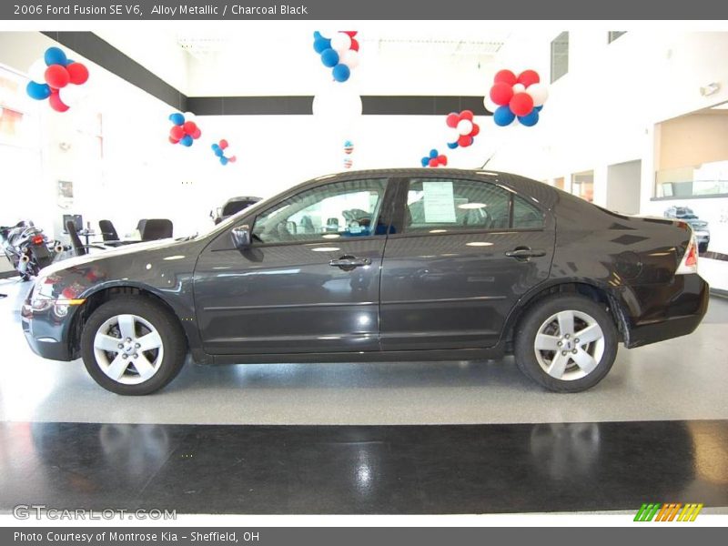 Alloy Metallic / Charcoal Black 2006 Ford Fusion SE V6
