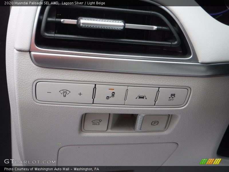 Lagoon Silver / Light Beige 2020 Hyundai Palisade SEL AWD
