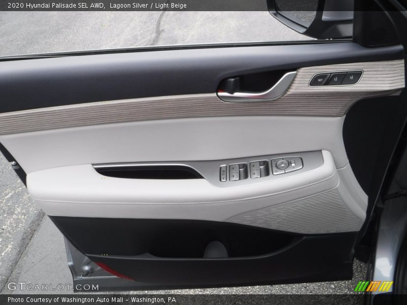 Lagoon Silver / Light Beige 2020 Hyundai Palisade SEL AWD