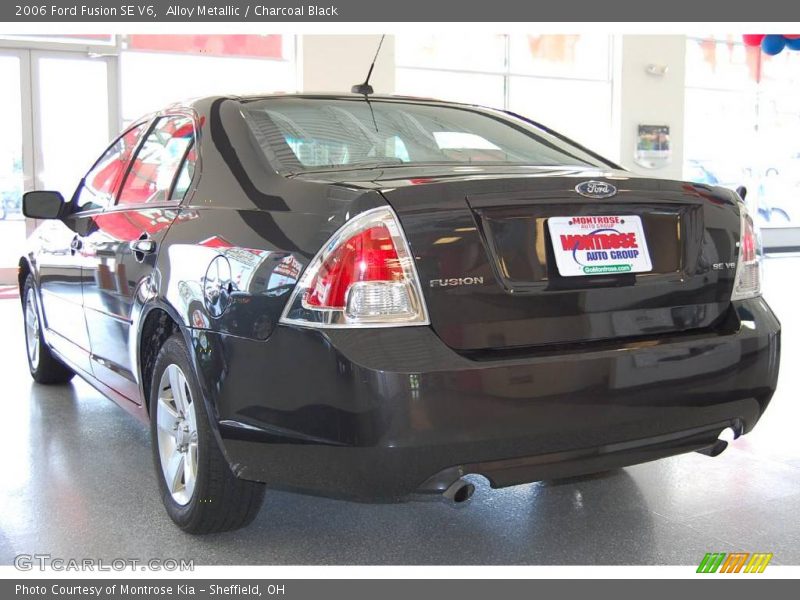 Alloy Metallic / Charcoal Black 2006 Ford Fusion SE V6