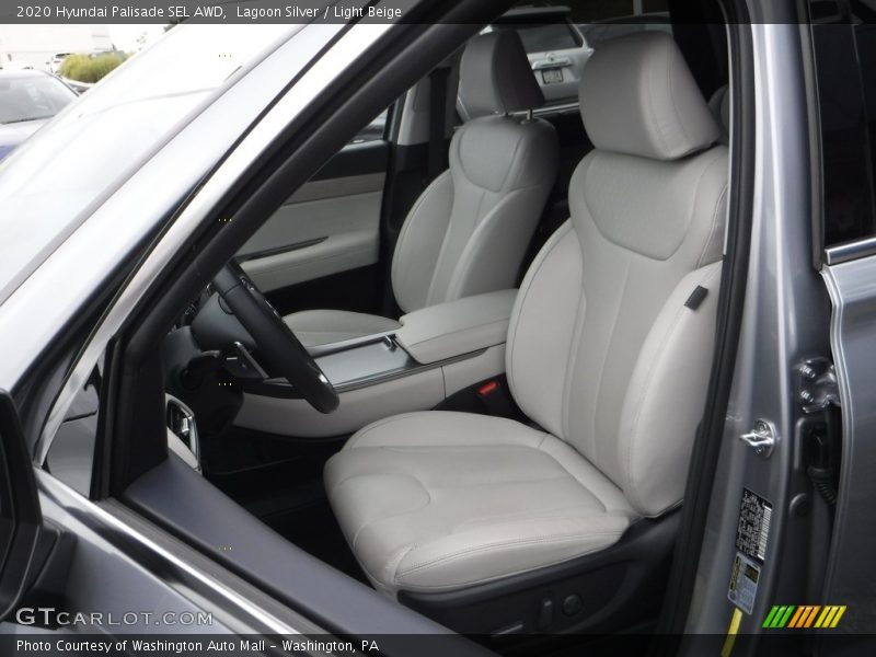 Lagoon Silver / Light Beige 2020 Hyundai Palisade SEL AWD