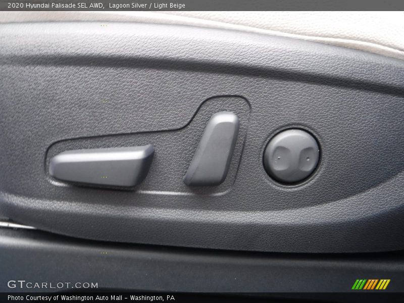 Lagoon Silver / Light Beige 2020 Hyundai Palisade SEL AWD