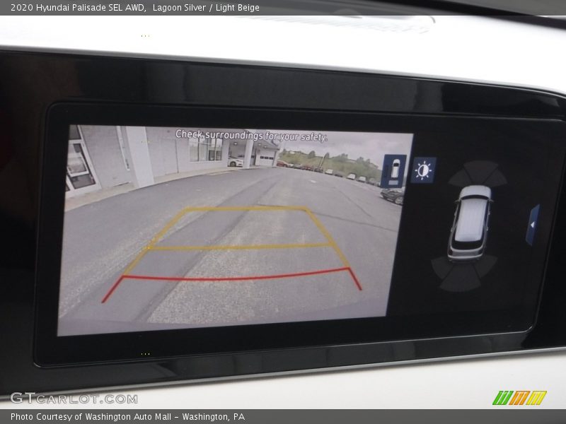 Lagoon Silver / Light Beige 2020 Hyundai Palisade SEL AWD