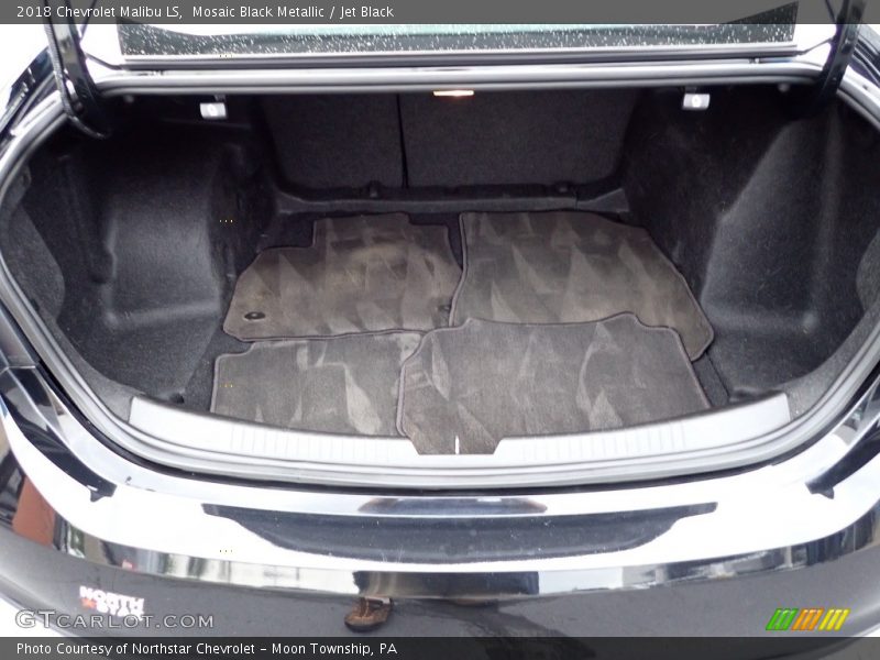Mosaic Black Metallic / Jet Black 2018 Chevrolet Malibu LS