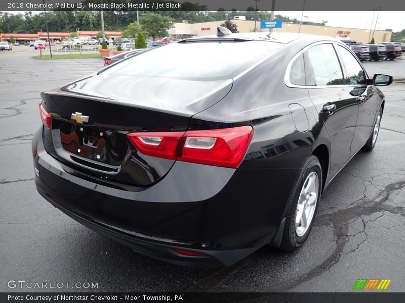Mosaic Black Metallic / Jet Black 2018 Chevrolet Malibu LS