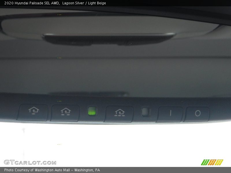 Lagoon Silver / Light Beige 2020 Hyundai Palisade SEL AWD