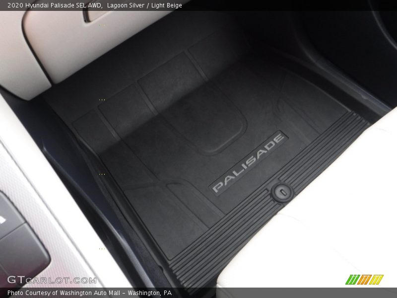 Lagoon Silver / Light Beige 2020 Hyundai Palisade SEL AWD