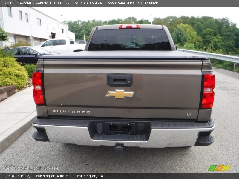 Brownstone Metallic / Jet Black 2015 Chevrolet Silverado 1500 LT Z71 Double Cab 4x4