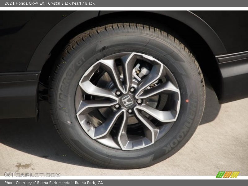 Crystal Black Pearl / Black 2021 Honda CR-V EX