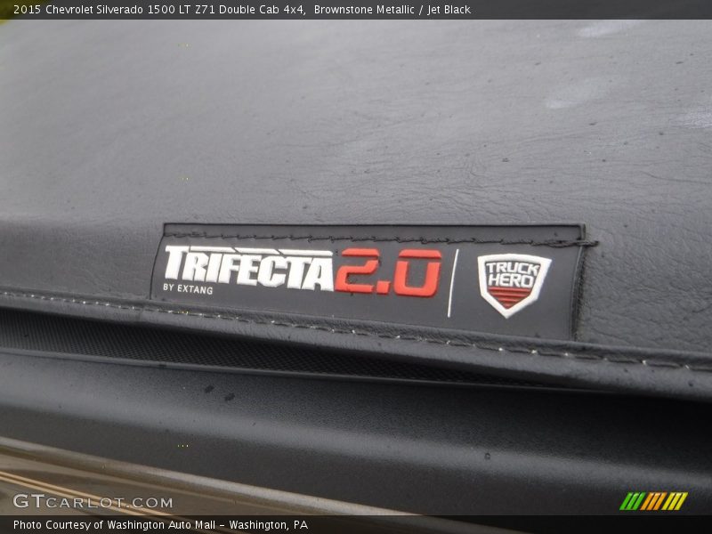Brownstone Metallic / Jet Black 2015 Chevrolet Silverado 1500 LT Z71 Double Cab 4x4