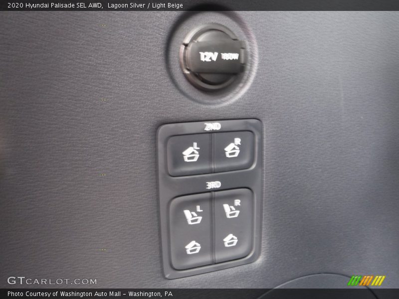 Lagoon Silver / Light Beige 2020 Hyundai Palisade SEL AWD