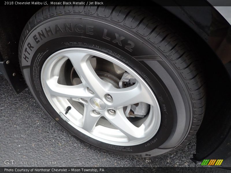 Mosaic Black Metallic / Jet Black 2018 Chevrolet Malibu LS