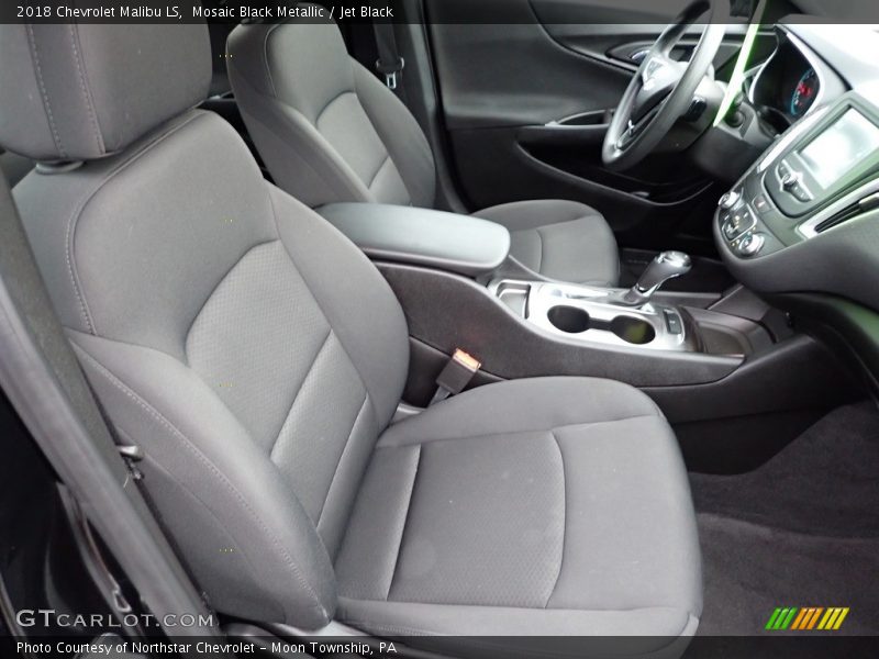 Mosaic Black Metallic / Jet Black 2018 Chevrolet Malibu LS