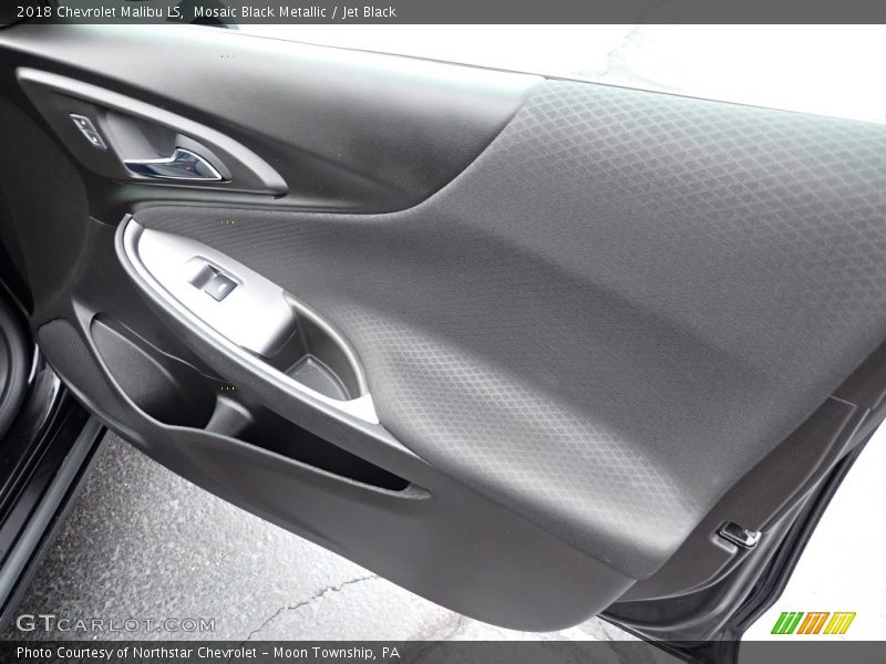 Mosaic Black Metallic / Jet Black 2018 Chevrolet Malibu LS