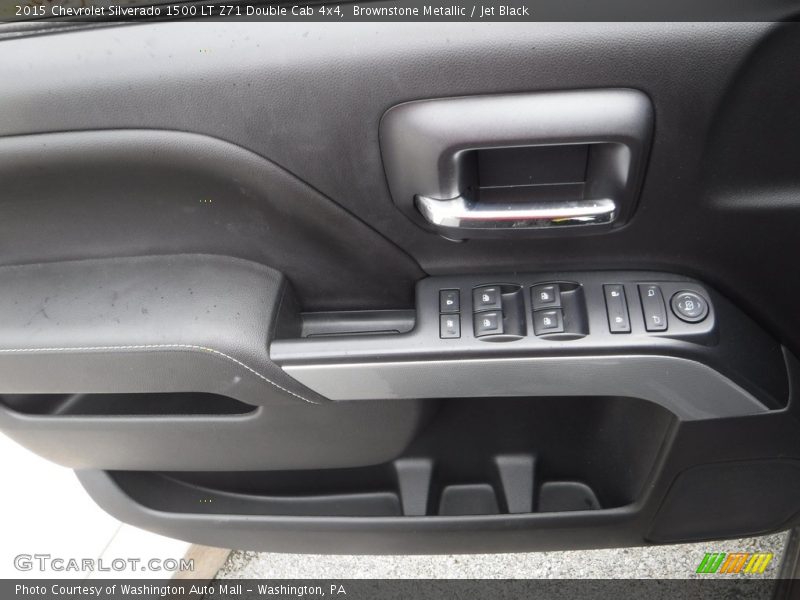 Brownstone Metallic / Jet Black 2015 Chevrolet Silverado 1500 LT Z71 Double Cab 4x4