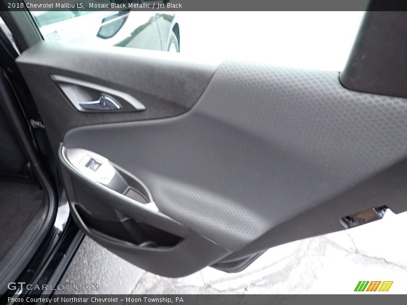 Mosaic Black Metallic / Jet Black 2018 Chevrolet Malibu LS
