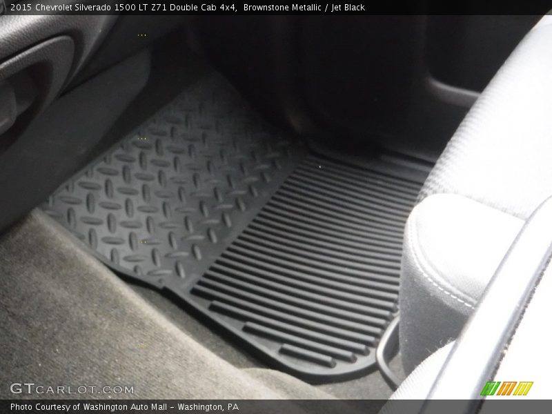 Brownstone Metallic / Jet Black 2015 Chevrolet Silverado 1500 LT Z71 Double Cab 4x4