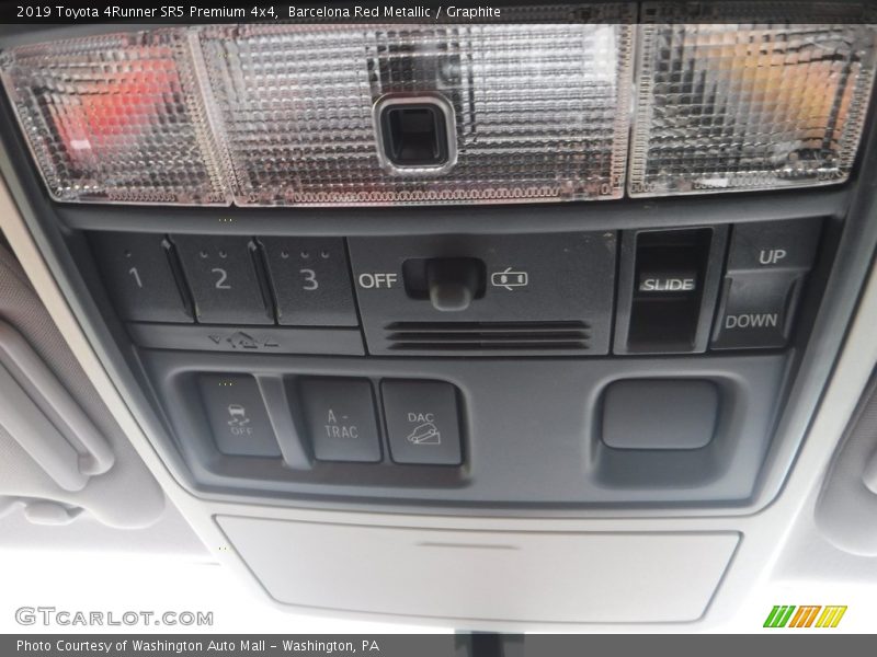 Barcelona Red Metallic / Graphite 2019 Toyota 4Runner SR5 Premium 4x4