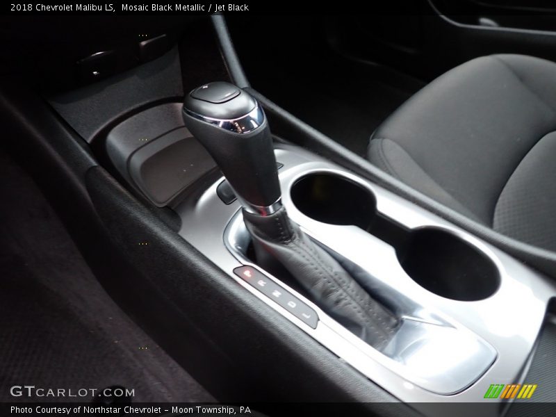 Mosaic Black Metallic / Jet Black 2018 Chevrolet Malibu LS