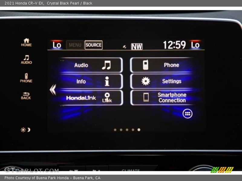 Crystal Black Pearl / Black 2021 Honda CR-V EX
