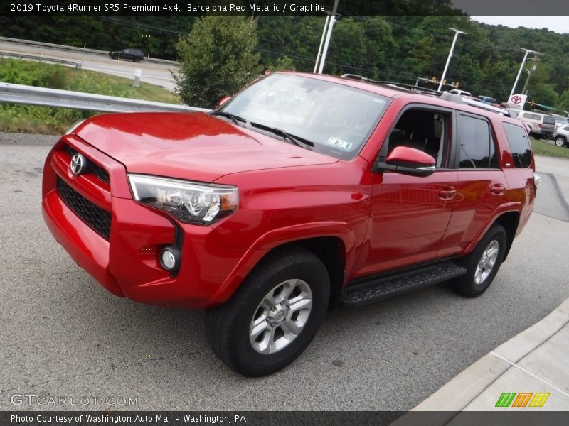 Barcelona Red Metallic / Graphite 2019 Toyota 4Runner SR5 Premium 4x4