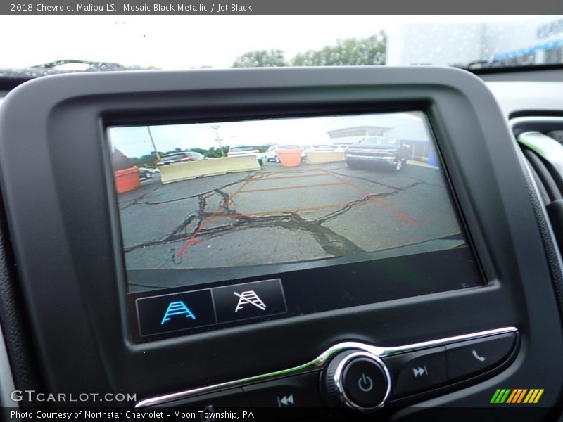 Mosaic Black Metallic / Jet Black 2018 Chevrolet Malibu LS