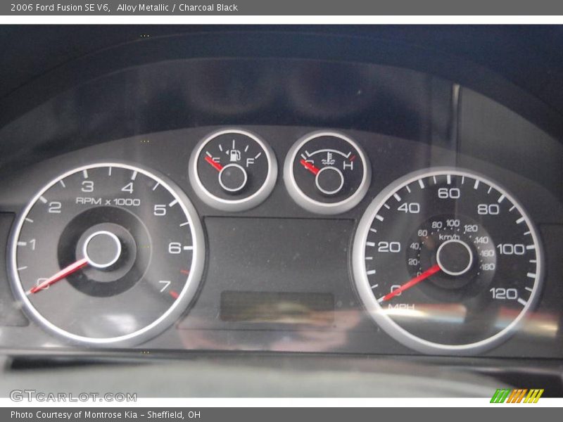 Alloy Metallic / Charcoal Black 2006 Ford Fusion SE V6