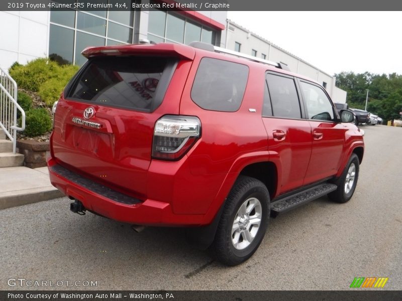 Barcelona Red Metallic / Graphite 2019 Toyota 4Runner SR5 Premium 4x4