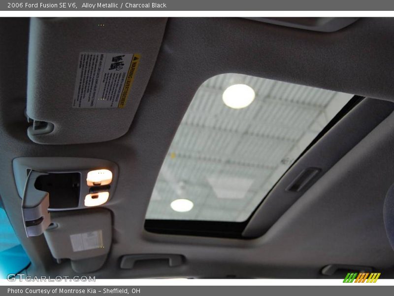 Alloy Metallic / Charcoal Black 2006 Ford Fusion SE V6