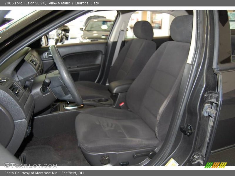 Alloy Metallic / Charcoal Black 2006 Ford Fusion SE V6