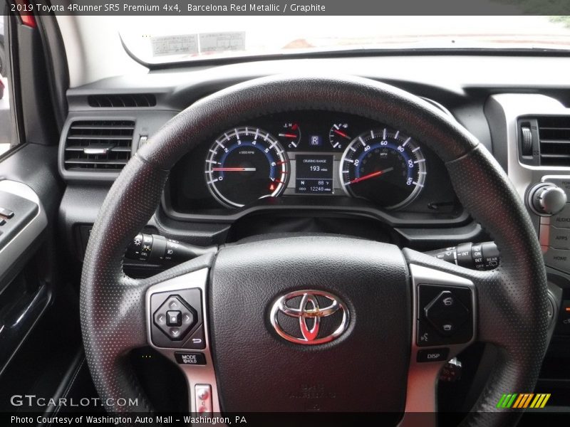 Barcelona Red Metallic / Graphite 2019 Toyota 4Runner SR5 Premium 4x4
