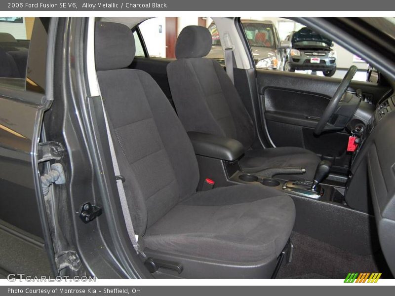 Alloy Metallic / Charcoal Black 2006 Ford Fusion SE V6