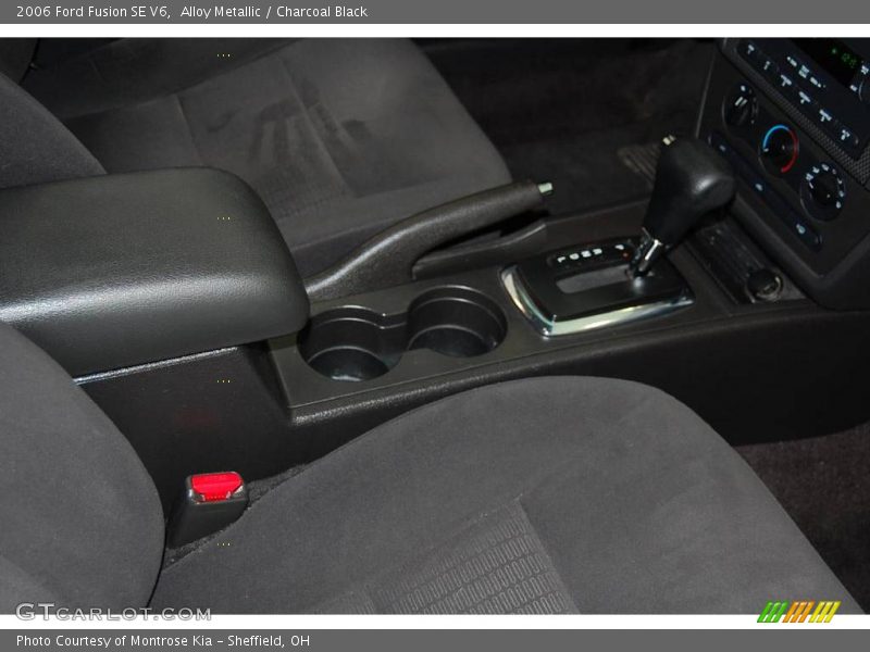 Alloy Metallic / Charcoal Black 2006 Ford Fusion SE V6