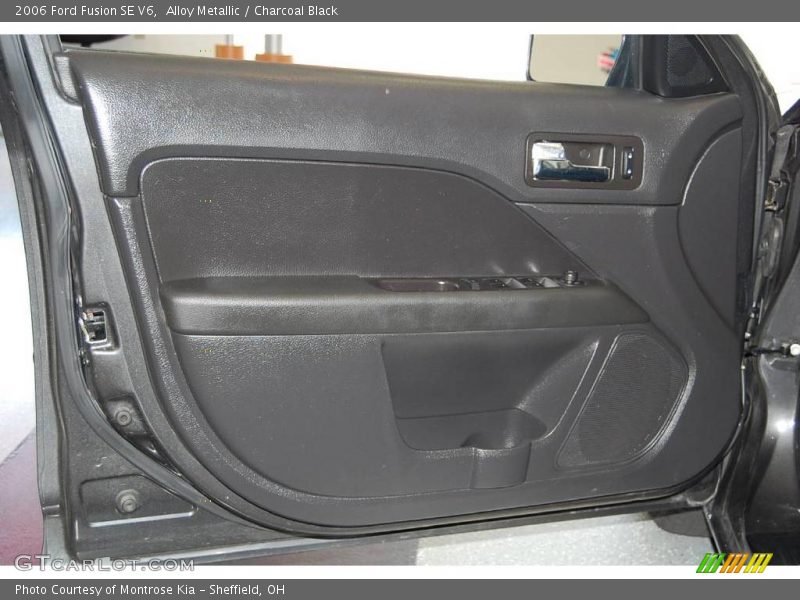 Alloy Metallic / Charcoal Black 2006 Ford Fusion SE V6