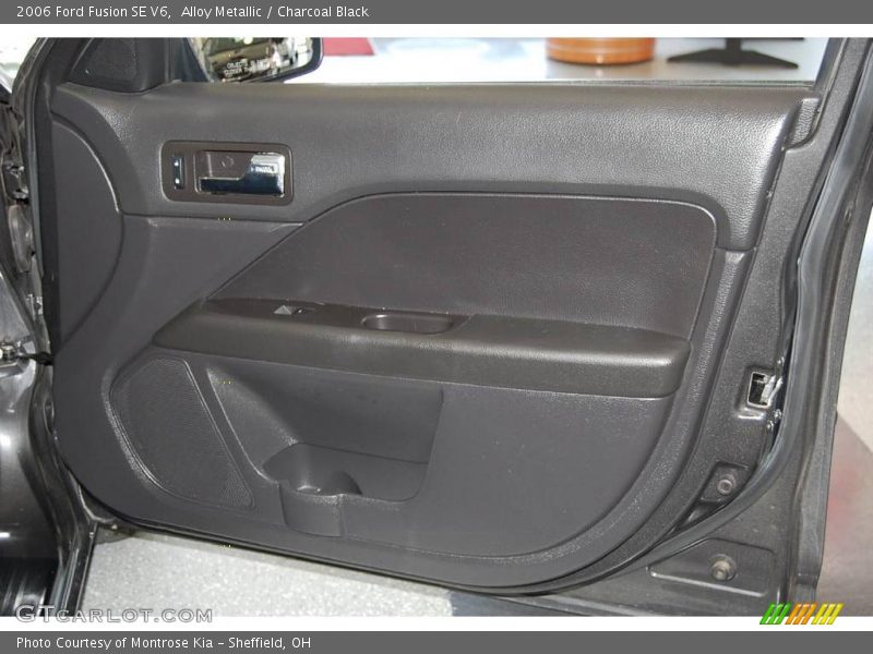 Alloy Metallic / Charcoal Black 2006 Ford Fusion SE V6