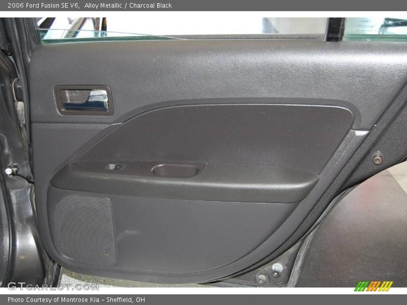 Alloy Metallic / Charcoal Black 2006 Ford Fusion SE V6