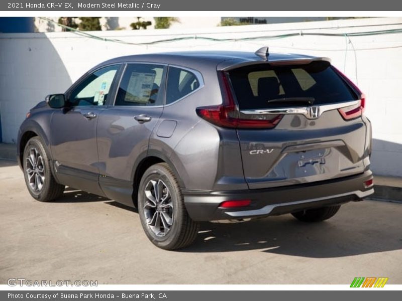 Modern Steel Metallic / Gray 2021 Honda CR-V EX