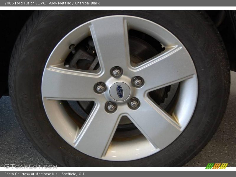 Alloy Metallic / Charcoal Black 2006 Ford Fusion SE V6