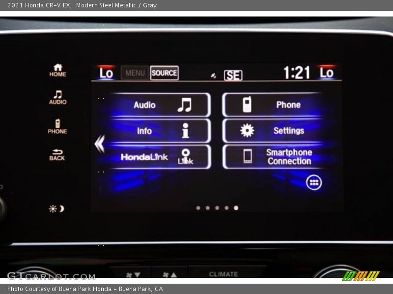Modern Steel Metallic / Gray 2021 Honda CR-V EX