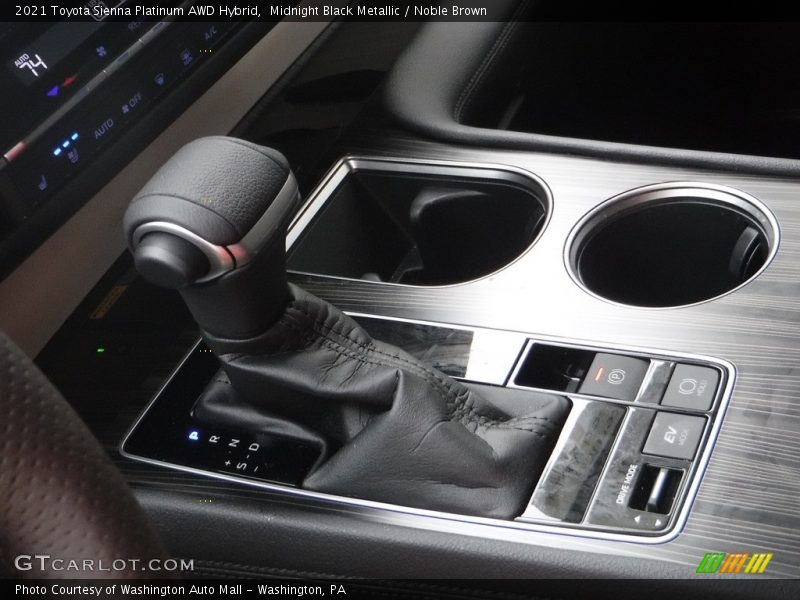  2021 Sienna Platinum AWD Hybrid ECVT Automatic Shifter