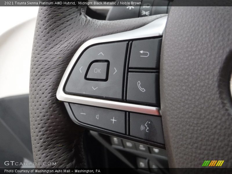  2021 Sienna Platinum AWD Hybrid Steering Wheel