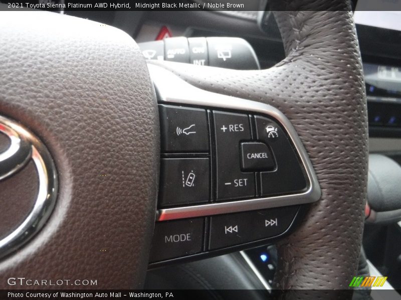  2021 Sienna Platinum AWD Hybrid Steering Wheel