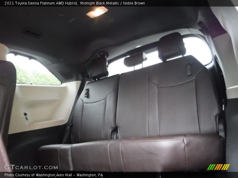 Midnight Black Metallic / Noble Brown 2021 Toyota Sienna Platinum AWD Hybrid