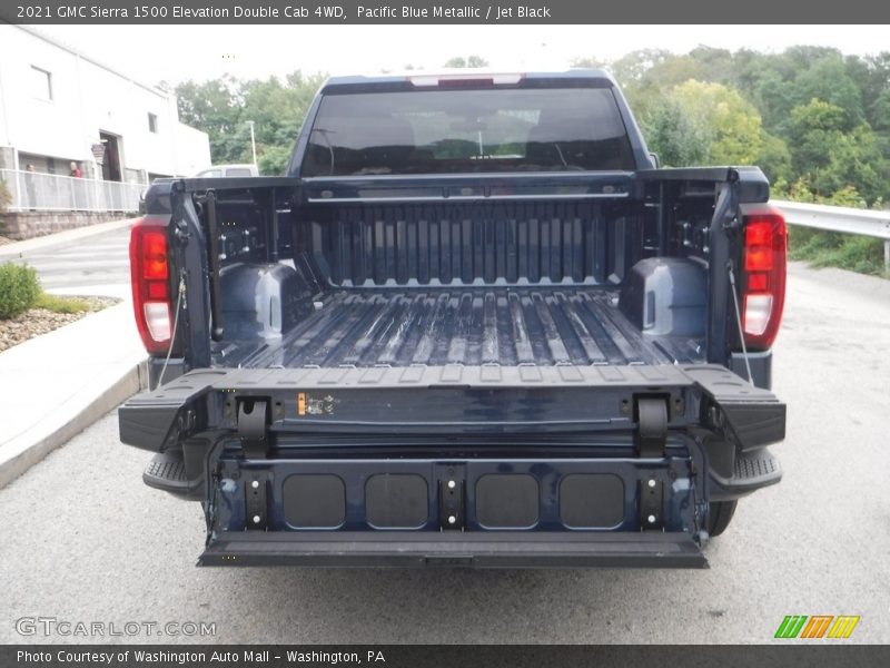 Pacific Blue Metallic / Jet Black 2021 GMC Sierra 1500 Elevation Double Cab 4WD