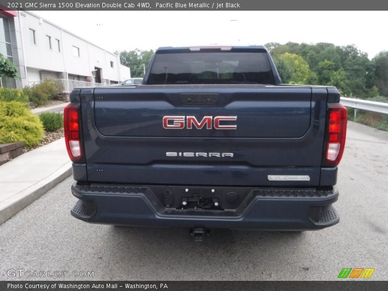 Pacific Blue Metallic / Jet Black 2021 GMC Sierra 1500 Elevation Double Cab 4WD